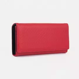 Кошелек на магните, цвет красный