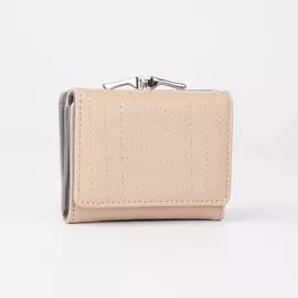 Кошелёк на кнопке, цвет розовый