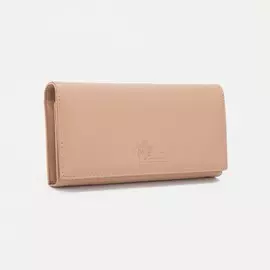 Кошелёк на магнитах, цвет бежевый