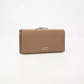 Кошелёк на магнитах, цвет бежевый