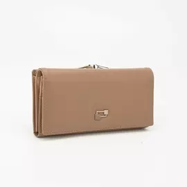 Кошелёк на магнитах, цвет бежевый