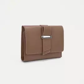 Кошелёк на магнитах, цвет бежевый