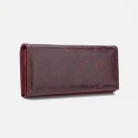 Кошелёк на магнитах, цвет бордовый