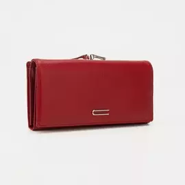 Кошелёк на магнитах, цвет бордовый