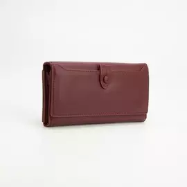Кошелёк на магнитах, цвет бордовый