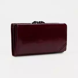 Кошелёк на магнитах, цвет бордовый