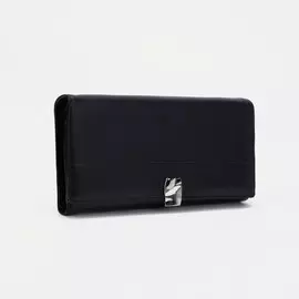 Кошелёк на магнитах, цвет чёрный