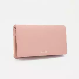 Кошелёк на магнитах, цвет пудровый