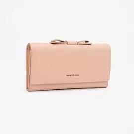 Кошелёк на магнитах, цвет розовый