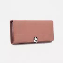 Кошелёк на магнитах, цвет розовый