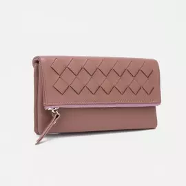 Кошелёк на магнитах, цвет розовый