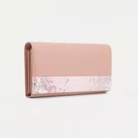 Кошелёк на магнитах, цвет розовый