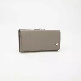 Кошелёк на магнитах, цвет серый