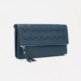 Кошелёк на магнитах, цвет синий