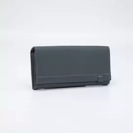 Кошелёк на магнитах, цвет тёмно-серый