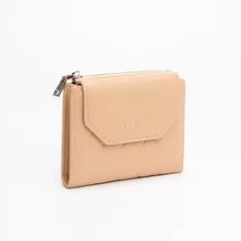 Кошелёк на магните, цвет бежевый