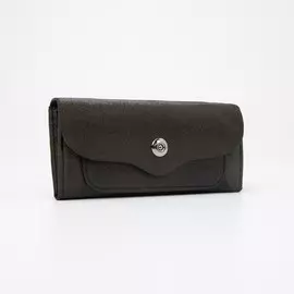 Кошелёк на магните, цвет чёрный