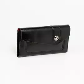 Кошелёк на магните, цвет чёрный