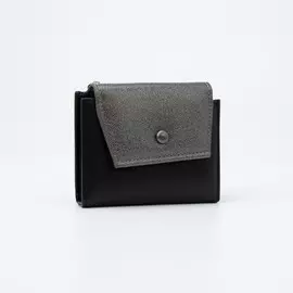 Кошелёк на магните, цвет чёрный
