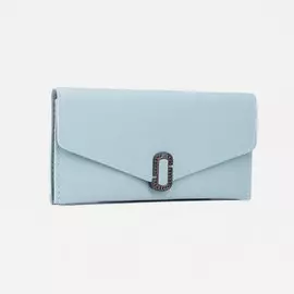 Кошелёк на магните, цвет голубой