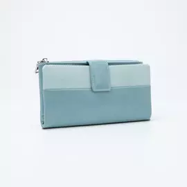Кошелёк на магните, цвет голубой