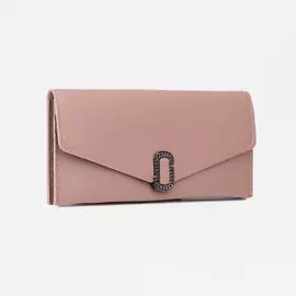 Кошелёк на магните, цвет коричневый