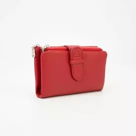 Кошелёк на магните, цвет красный