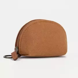 Кошелек женский на молнии, цвет коричневый