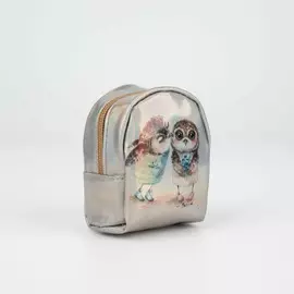 Кошелёк на молнии, цвет серый