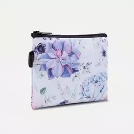 Кошелёк на молнии, цвет сиреневый