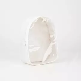 Косметичка на молнии, цвет белый