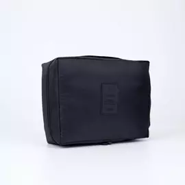 Косметичка - органайзер дорожная на молнии, с карманами, черная