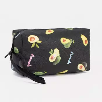 Косметичка на молнии, цвет черный