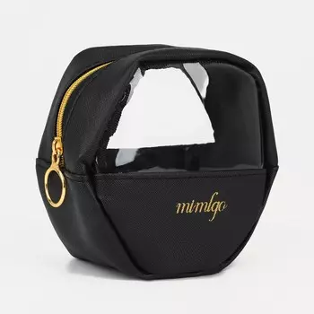 Косметичка на молнии, цвет черный