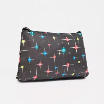 Косметичка на молнии, цвет черный