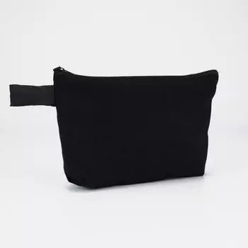 Косметичка на молнии, цвет черный