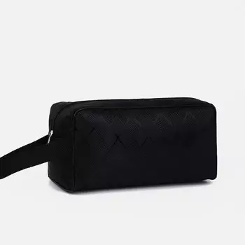 Косметичка на молнии, цвет черный