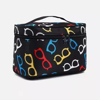 Косметичка на молнии, цвет черный