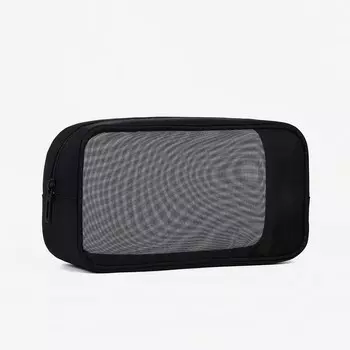 Косметичка на молнии, цвет черный