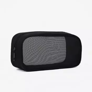 Косметичка на молнии, цвет черный