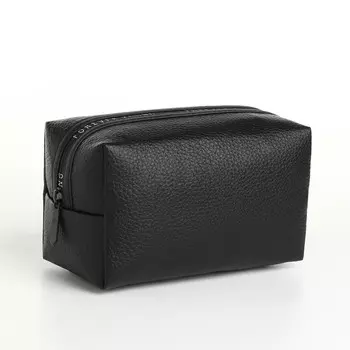Косметичка на молнии, цвет черный