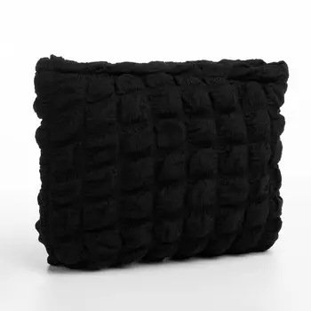 Косметичка на молнии, цвет черный