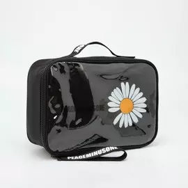 Косметичка на молнии, цвет чёрный