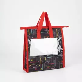 Косметичка на молнии, цвет чёрный