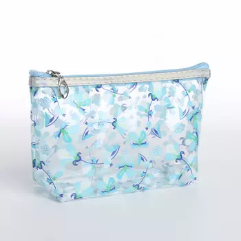Косметичка на молнии для бассейна, с принтом