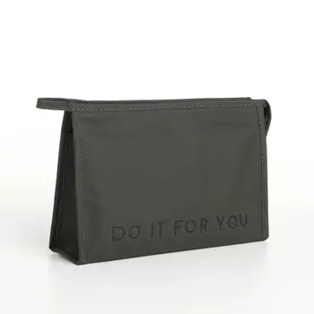 Косметичка на молнии, треугольная, do it for you, хаки