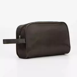 Косметичка на молнии, цвет коричневый