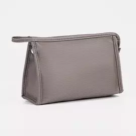 Косметичка на молнии, цвет коричневый