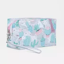 Косметичка на молнии, цвет прозрачный