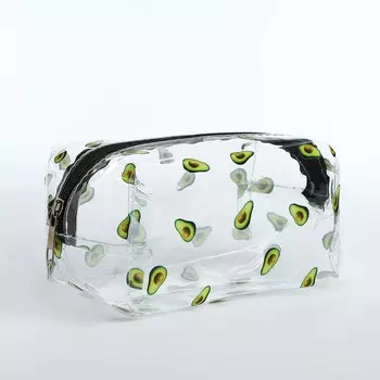 Косметичка на молнии для бассейна, с принтом